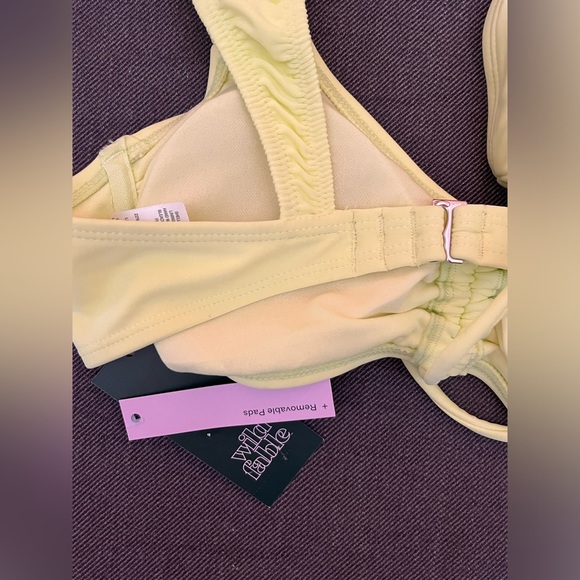 Small Neon Green Two Piece Bathing Suit NWT - Picture 4 of 7